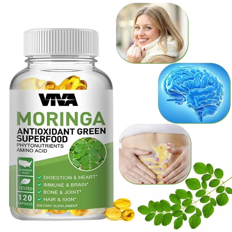 Moringa 1000mg Capsules, An An - Moringa Leaf Powder recension och pris