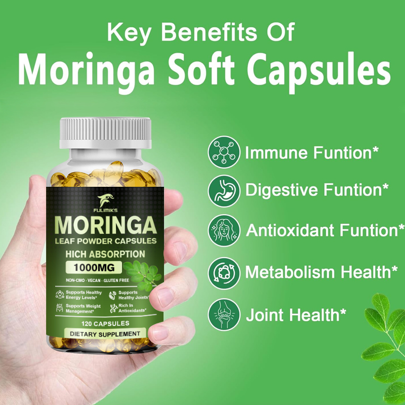Buy 2 Get 2 Free! Pure Moringa - Moringa Leaf Powder recension och pris