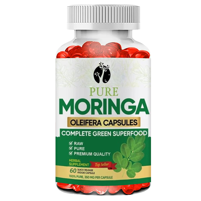 Moringa Capsules -60 Capsules  - Moringa Leaf Powder recension och pris