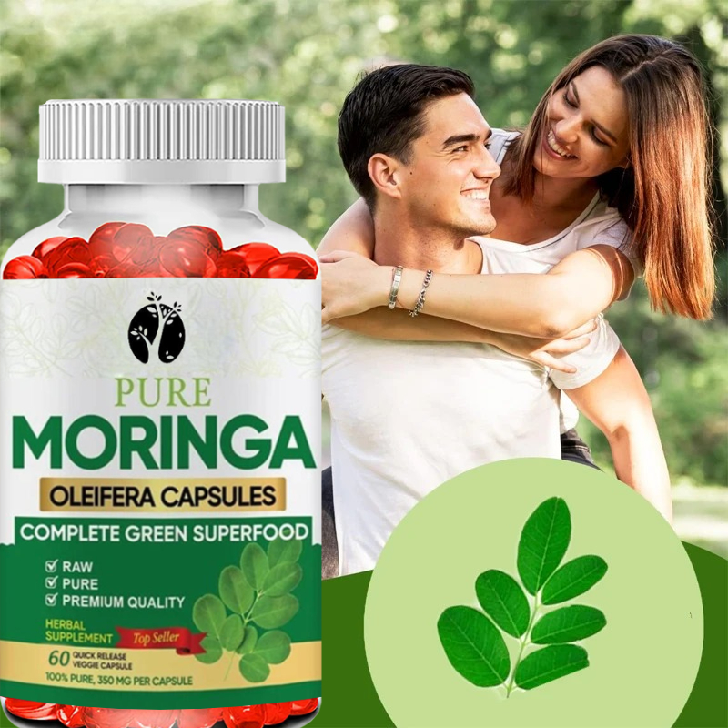 Moringa Capsules -60 Capsules  - Moringa Leaf Powder recension och pris