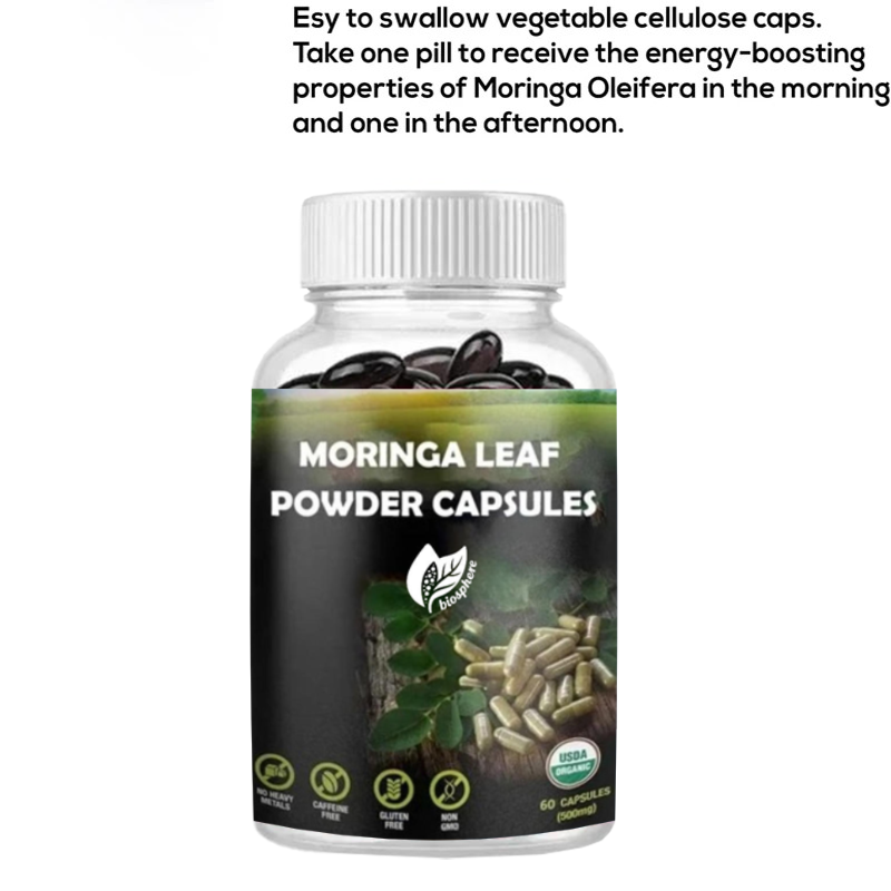 100% Original and Pure Moringa - Moringa Leaf Powder recension och pris