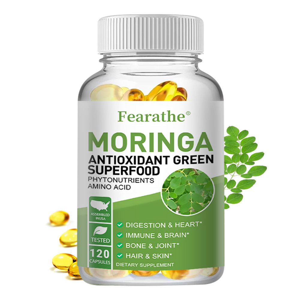 Organic Moringa 1000mg Capsule - Moringa Leaf Powder recension och pris