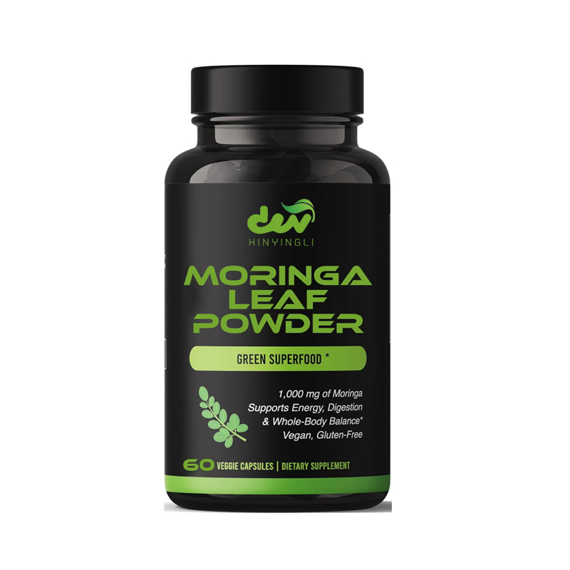 Organic Moringa Capsules 1000m - Moringa Leaf Powder recension och pris